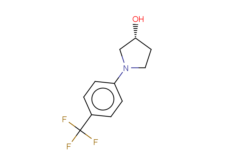 (3R)-1-[4-(trifluoromethyl)phenyl]pyrrolidin-3-ol