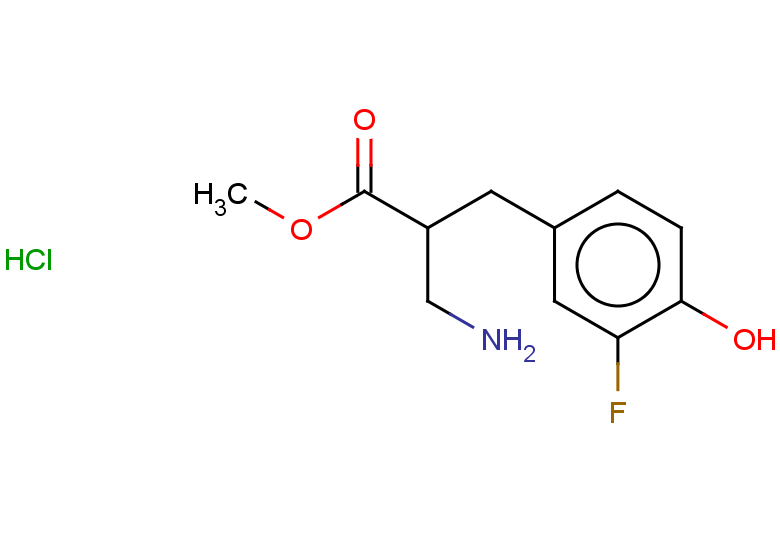 methyl 3-amino-2-[(3-fluoro-4-hydroxyphenyl)methyl]propanoate hydrochloride
