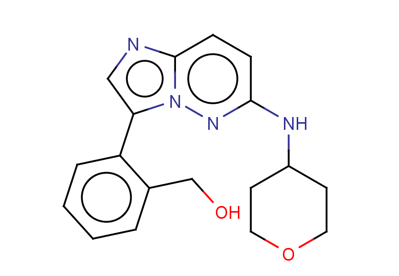 (2-{6-[(oxan-4-yl)amino]imidazo[1,2-b]pyridazin-3-yl}phenyl)methanol