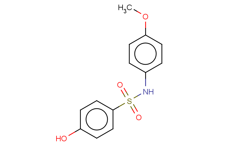 4-hydroxy-N-(4-methoxyphenyl)benzene-1-sulfonamide