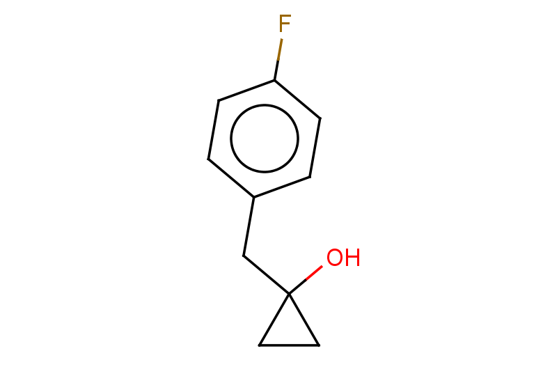 1-[(4-fluorophenyl)methyl]cyclopropan-1-ol