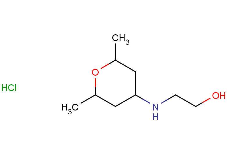 2-[(2,6-dimethyloxan-4-yl)amino]ethan-1-ol hydrochloride