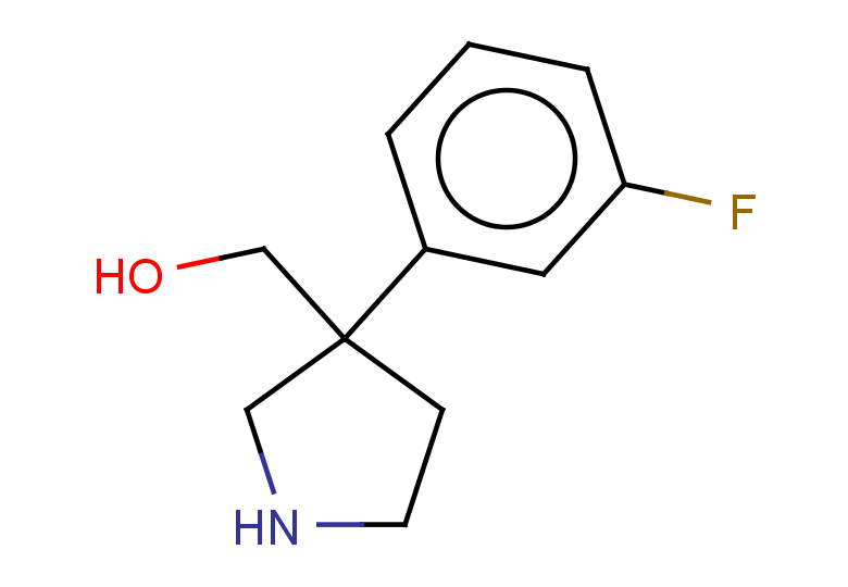 [3-(3-fluorophenyl)pyrrolidin-3-yl]methanol