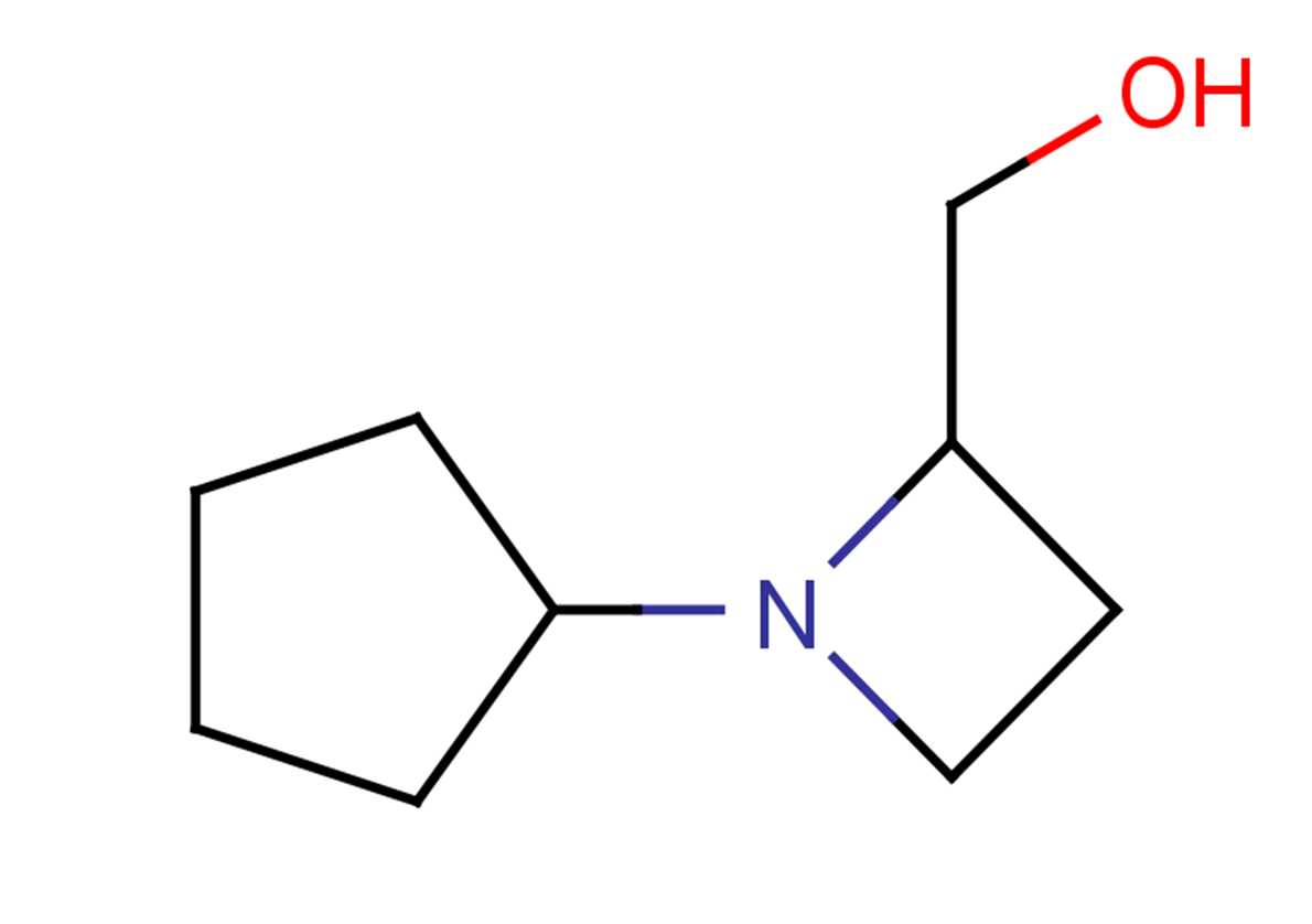 (1-cyclopentylazetidin-2-yl)methanol