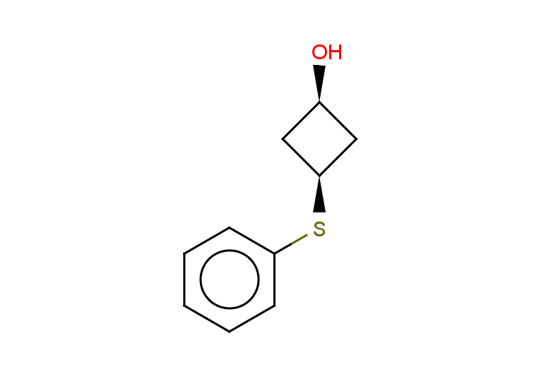 (1s,3s)-3-(phenylsulfanyl)cyclobutan-1-ol, cis