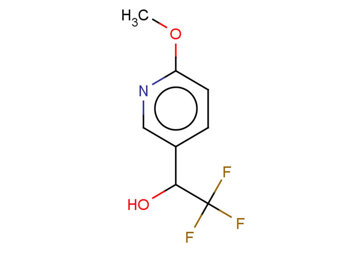 2,2,2-trifluoro-1-(6-methoxypyridin-3-yl)ethan-1-ol