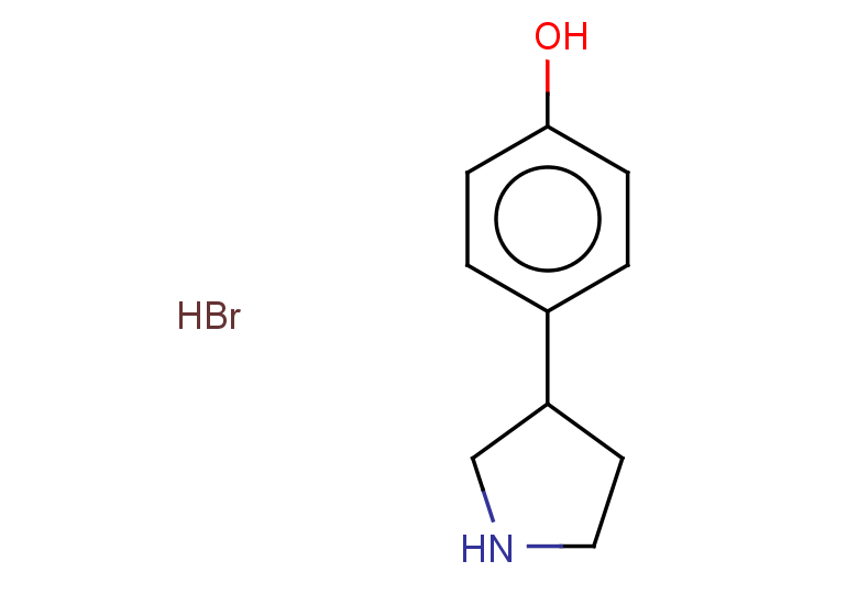 4-(pyrrolidin-3-yl)phenol hydrobromide