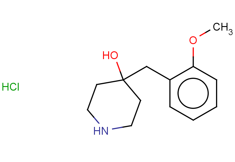 4-[(2-methoxyphenyl)methyl]piperidin-4-ol hydrochloride