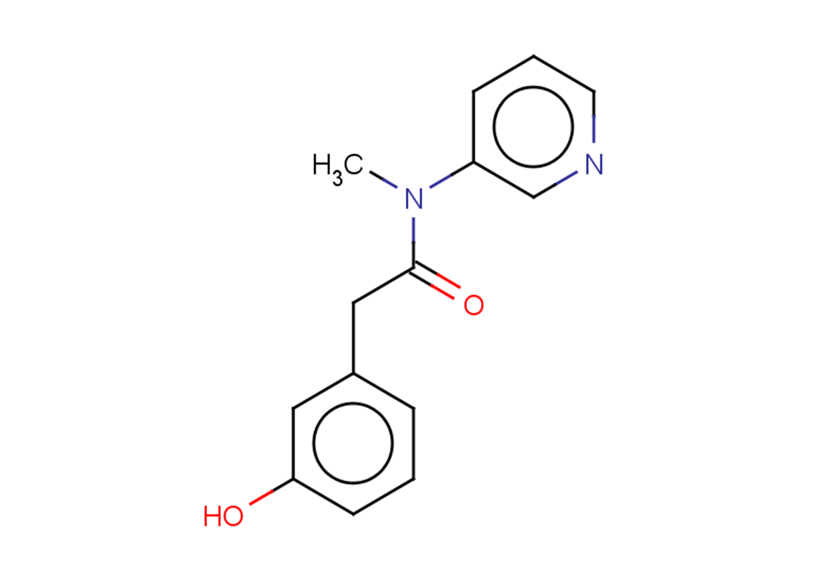 2-(3-hydroxyphenyl)-N-methyl-N-(pyridin-3-yl)acetamide