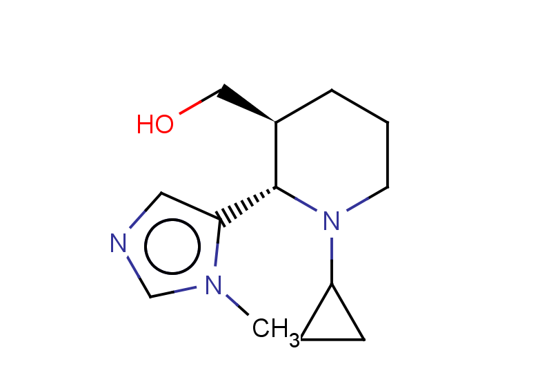 rac-[(2R,3R)-1-cyclopropyl-2-(1-methyl-1H-imidazol-5-yl)piperidin-3-yl]methanol, trans