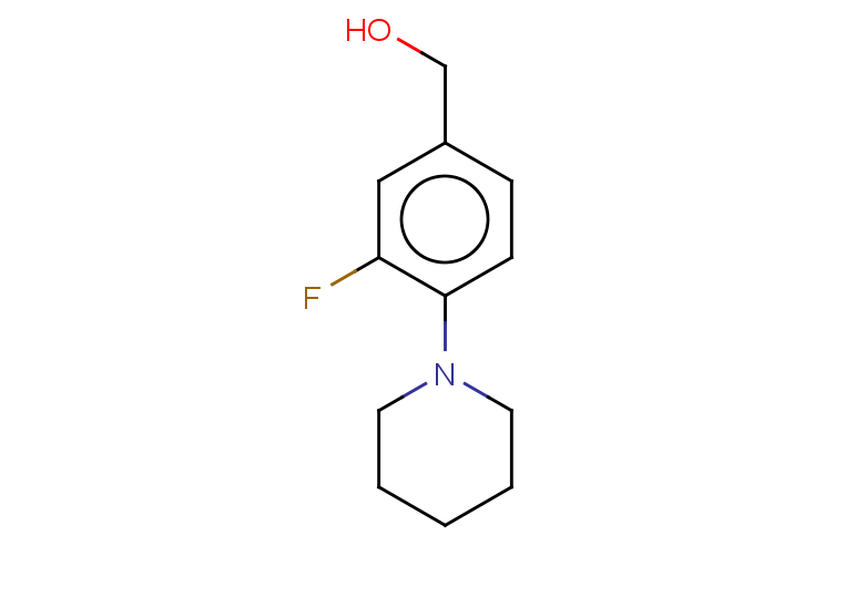 [3-fluoro-4-(piperidin-1-yl)phenyl]methanol