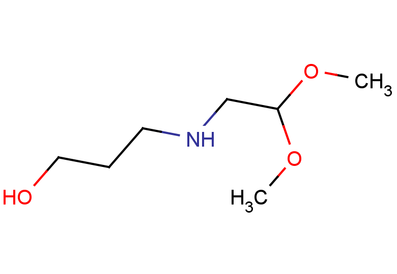 3-[(2,2-dimethoxyethyl)amino]propan-1-ol