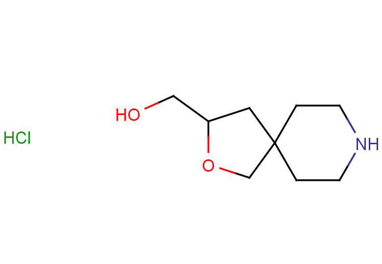 {2-oxa-8-azaspiro[4.5]decan-3-yl}methanol hydrochloride