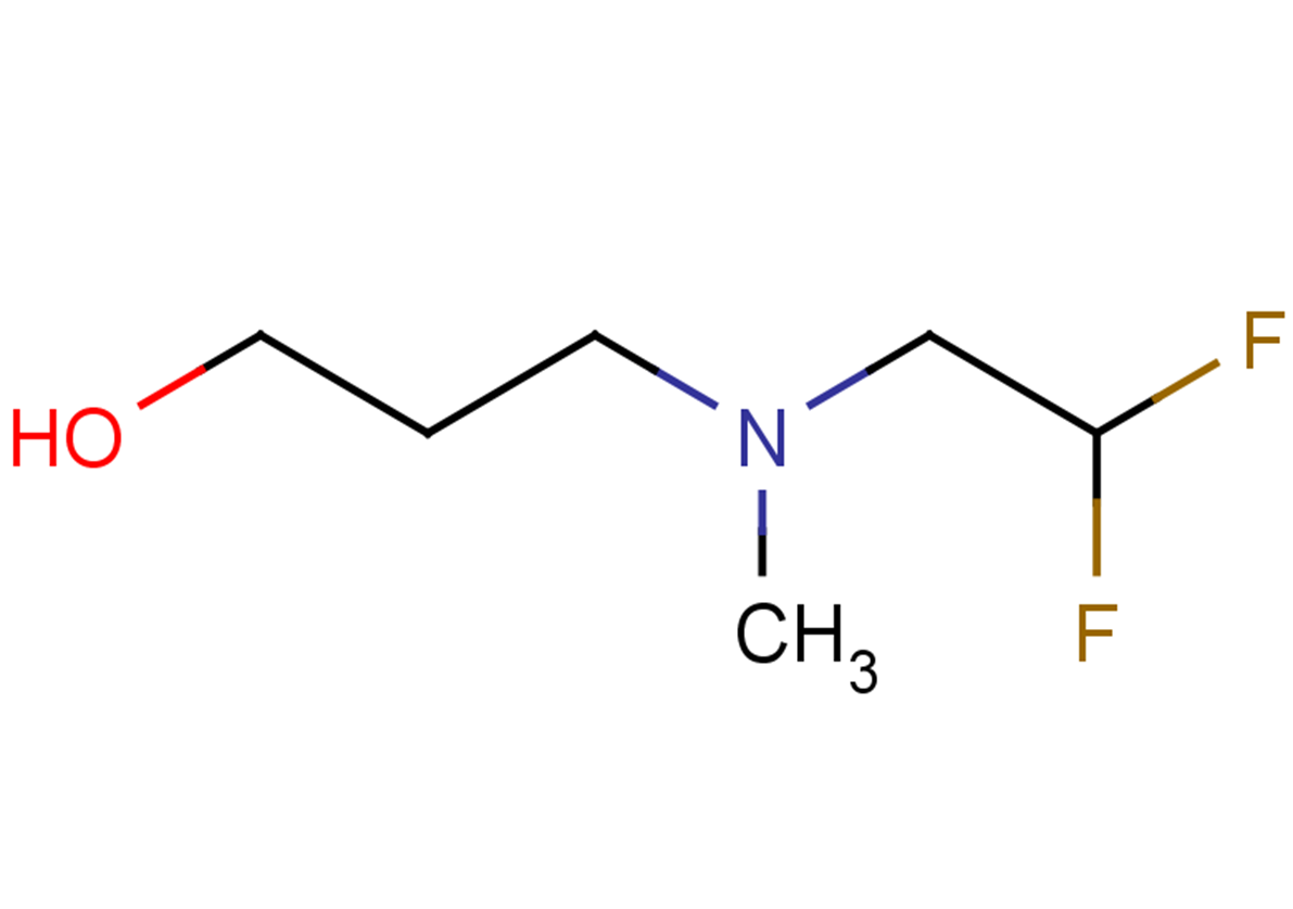 3-((2,2-difluoroethyl)(methyl)amino)propan-1-ol