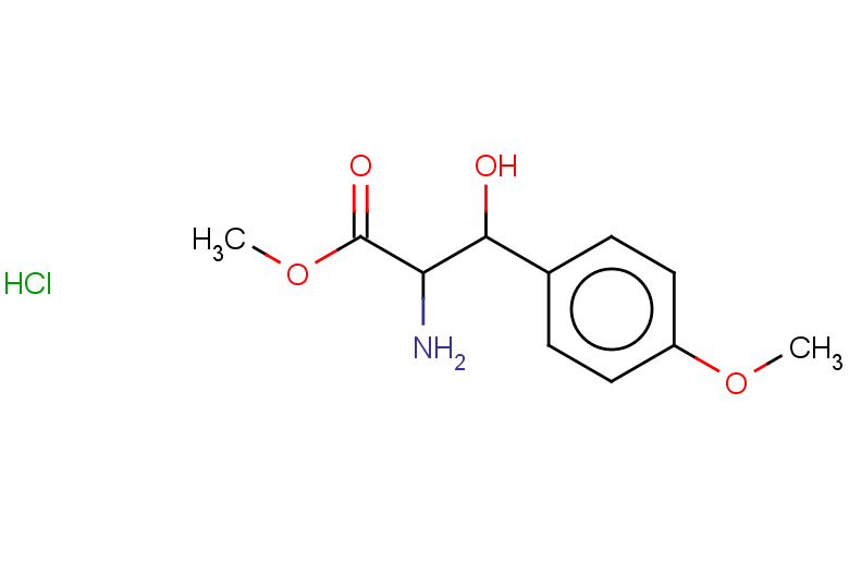 methyl 2-amino-3-hydroxy-3-(4-methoxyphenyl)propanoate hydrochloride