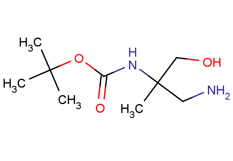 tert-butyl N-(1-amino-3-hydroxy-2-methylpropan-2-yl)carbamate