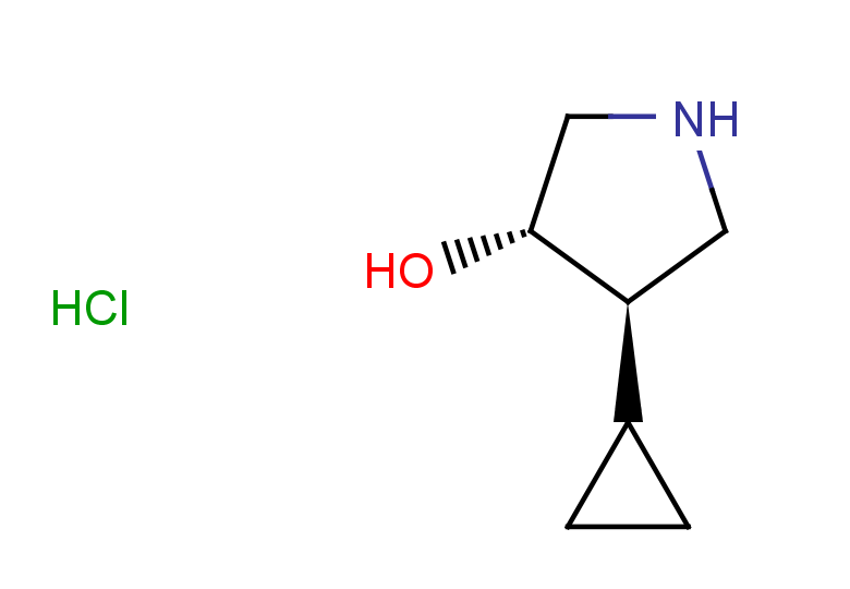 rac-(3R,4S)-4-cyclopropylpyrrolidin-3-ol hydrochloride