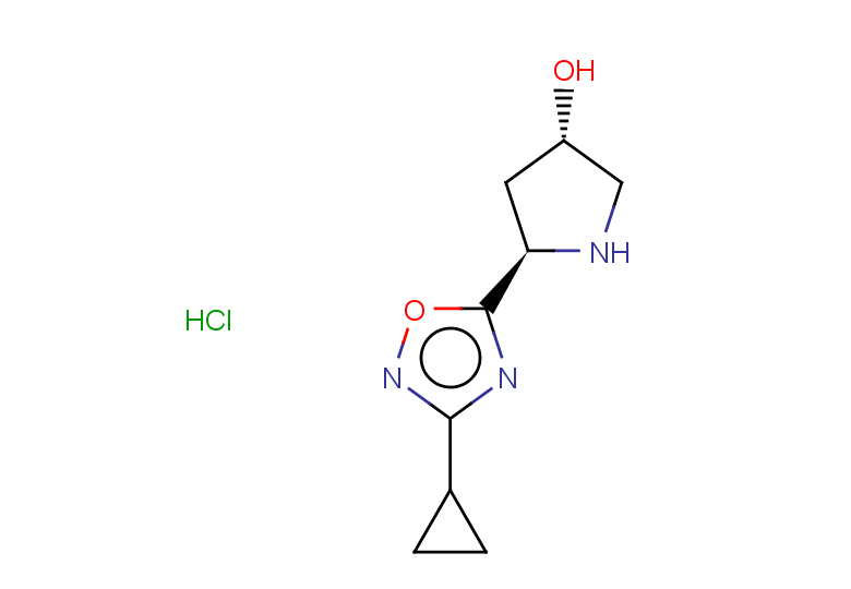 rac-(3R,5S)-5-(3-cyclopropyl-1,2,4-oxadiazol-5-yl)pyrrolidin-3-ol hydrochloride