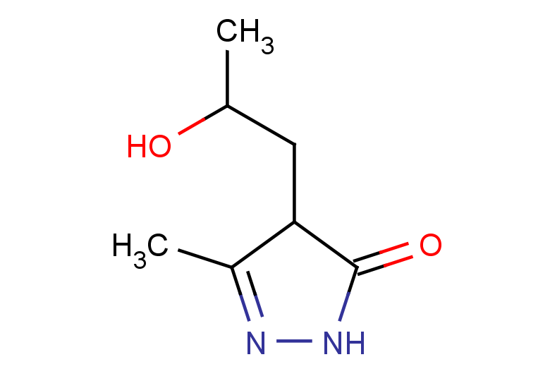 4-(2-hydroxypropyl)-3-methyl-4,5-dihydro-1H-pyrazol-5-one