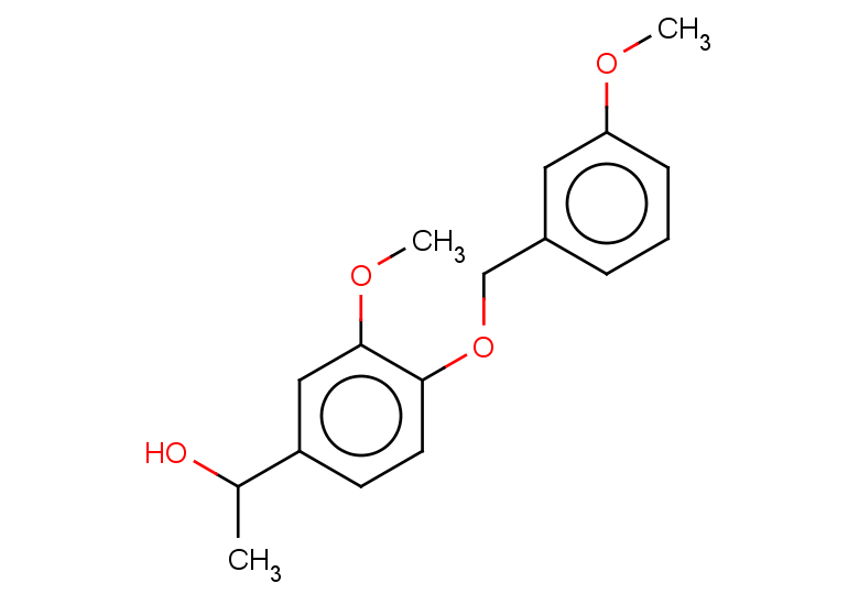 1-{3-methoxy-4-[(3-methoxyphenyl)methoxy]phenyl}ethan-1-ol