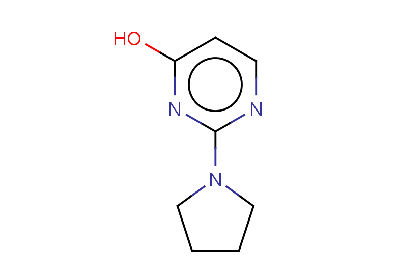 2-(pyrrolidin-1-yl)pyrimidin-4-ol