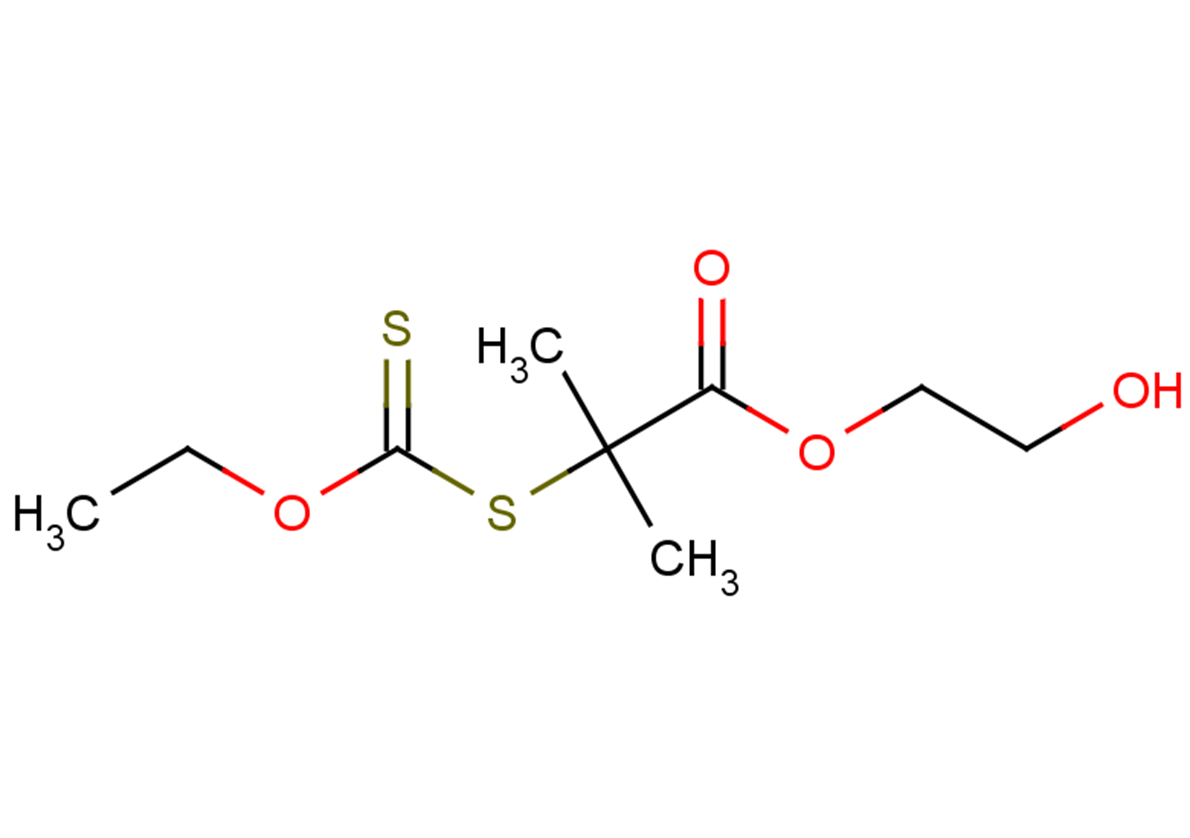 2-hydroxyethyl 2-[(ethoxymethanethioyl)sulfanyl]-2-methylpropanoate