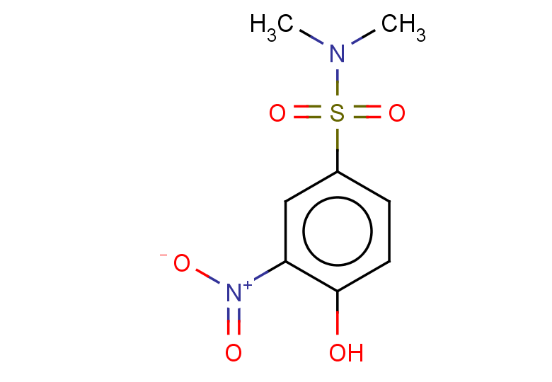 4-hydroxy-N,N-dimethyl-3-nitrobenzene-1-sulfonamide