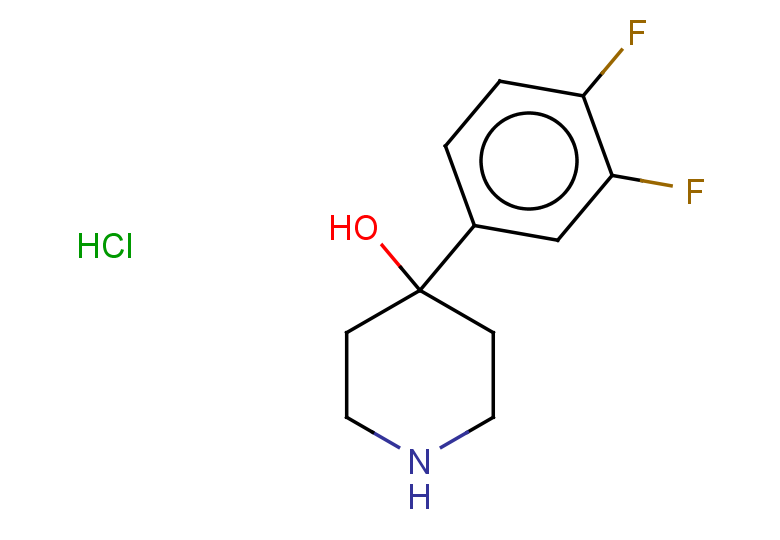 4-(3,4-difluorophenyl)piperidin-4-ol hydrochloride