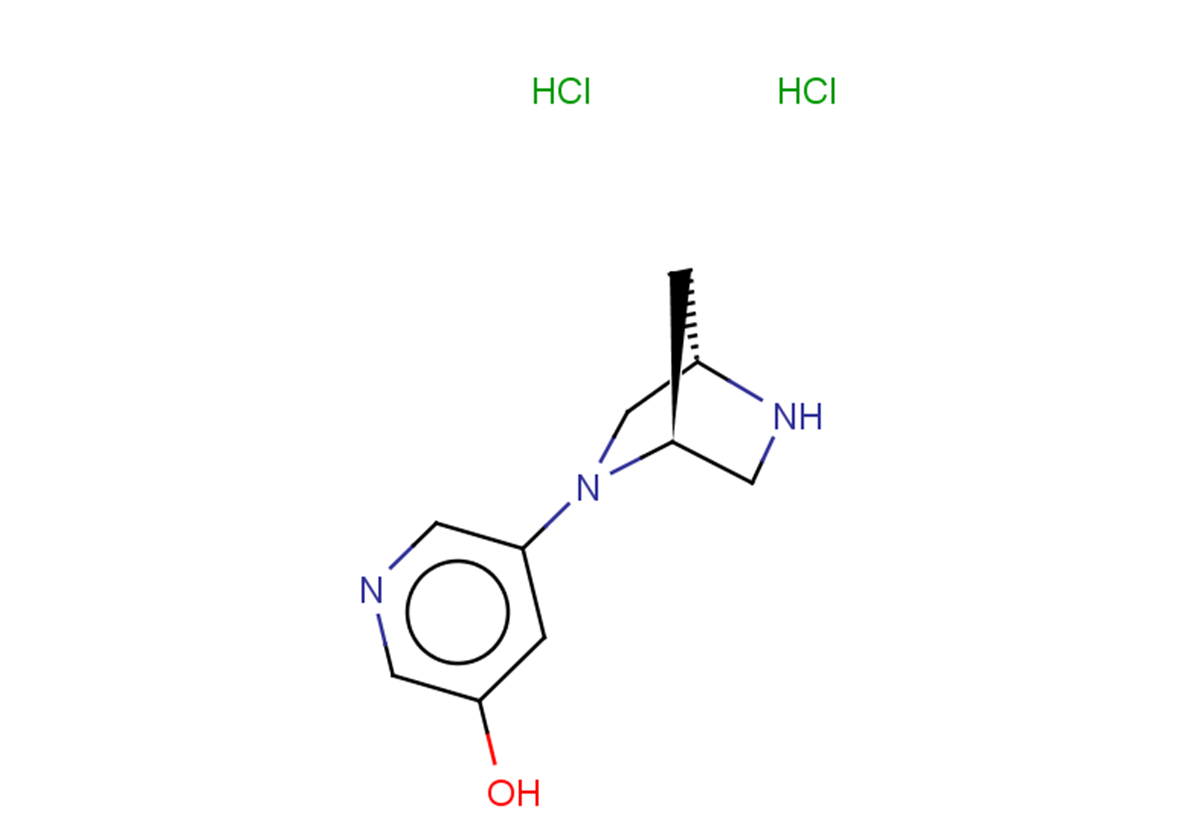 5-[(1S,4S)-2,5-diazabicyclo[2.2.1]heptan-2-yl]pyridin-3-ol dihydrochloride
