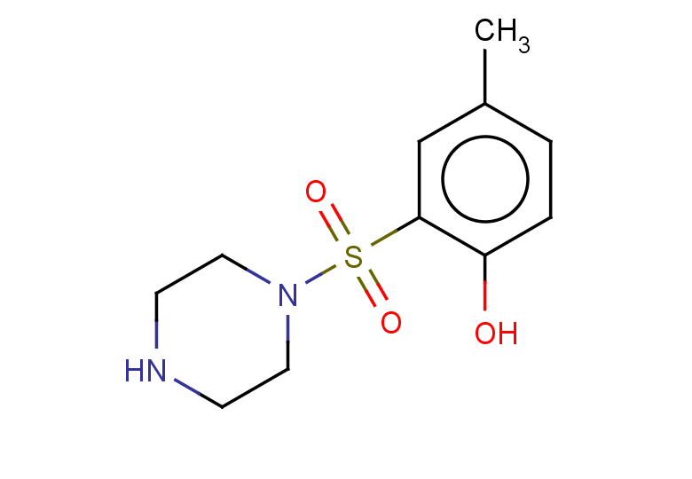 4-methyl-2-(piperazine-1-sulfonyl)phenol