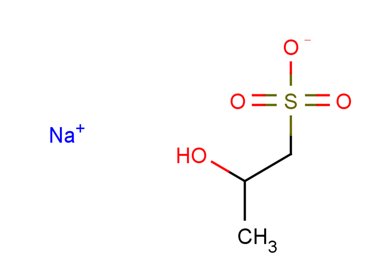 sodium 2-hydroxypropane-1-sulfonate