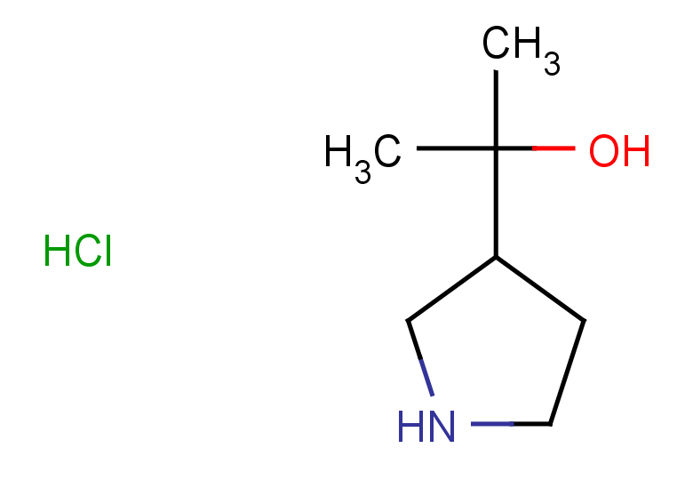 2-(pyrrolidin-3-yl)propan-2-ol hydrochloride