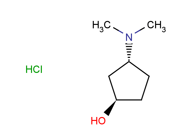 rac-(1R,3R)-3-(dimethylamino)cyclopentan-1-ol hydrochloride, trans