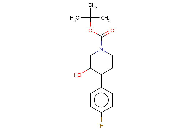 tert-butyl 4-(4-fluorophenyl)-3-hydroxypiperidine-1-carboxylate, Mixture of diastereomers