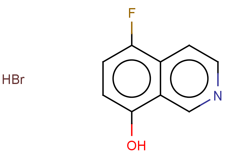 5-fluoroisoquinolin-8-ol hydrobromide