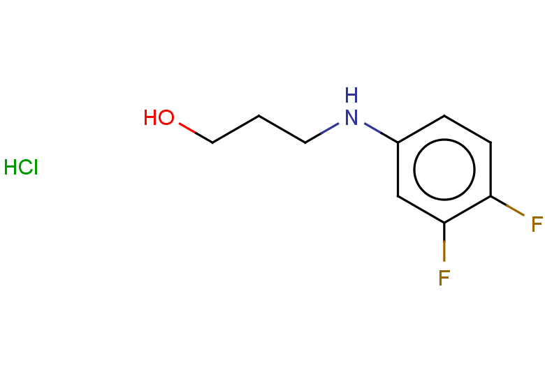 3-[(3,4-difluorophenyl)amino]propan-1-ol hydrochloride