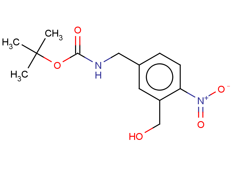 tert-butyl N-{[3-(hydroxymethyl)-4-nitrophenyl]methyl}carbamate