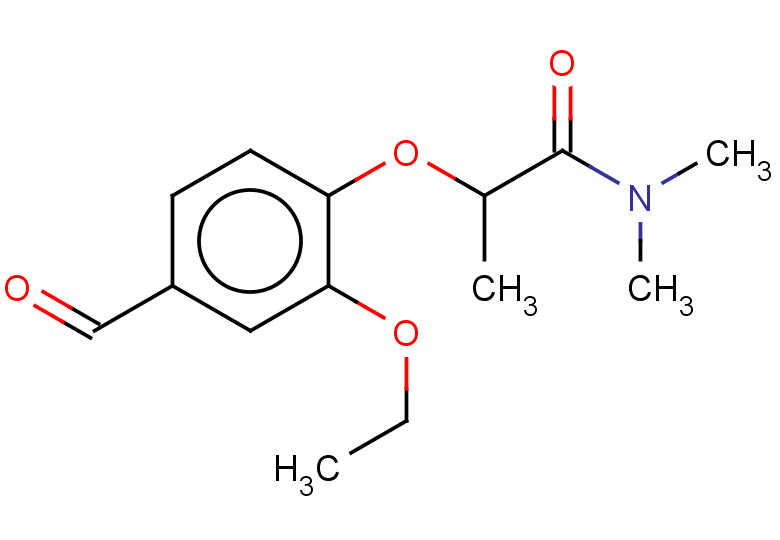 2-(2-ethoxy-4-formylphenoxy)-N,N-dimethylpropanamide