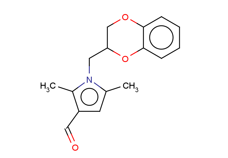 1-(2,3-dihydro-1,4-benzodioxin-2-ylmethyl)-2,5-dimethyl-1H-pyrrole-3-carbaldehyde