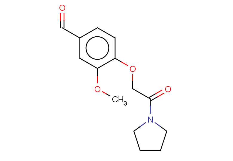 3-methoxy-4-[2-oxo-2-(pyrrolidin-1-yl)ethoxy]benzaldehyde