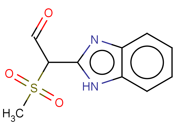 2-(1H-1,3-benzodiazol-2-yl)-2-methanesulfonylacetaldehyde