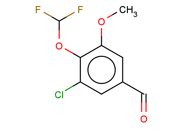 3-chloro-4-(difluoromethoxy)-5-methoxybenzaldehyde