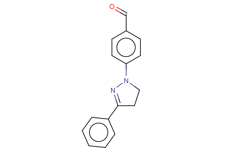 4-(3-phenyl-4,5-dihydro-1H-pyrazol-1-yl)benzaldehyde