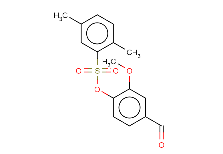 4-formyl-2-methoxyphenyl 2,5-dimethylbenzene-1-sulfonate