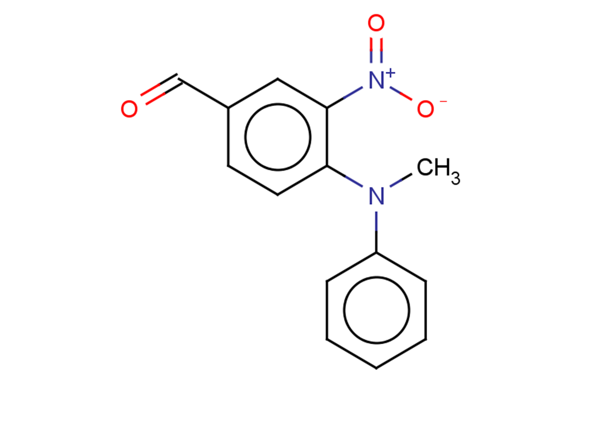 4-[methyl(phenyl)amino]-3-nitrobenzaldehyde