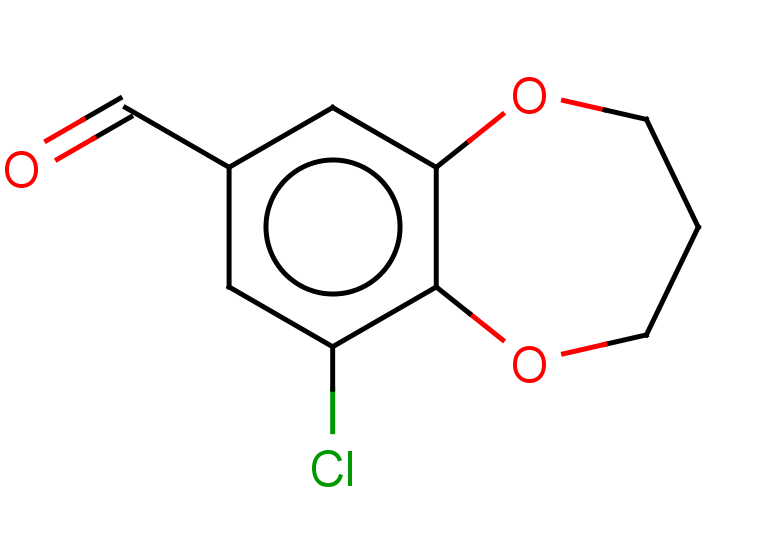 9-chloro-3,4-dihydro-2H-1,5-benzodioxepine-7-carbaldehyde