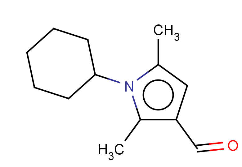 1-cyclohexyl-2,5-dimethyl-1H-pyrrole-3-carbaldehyde