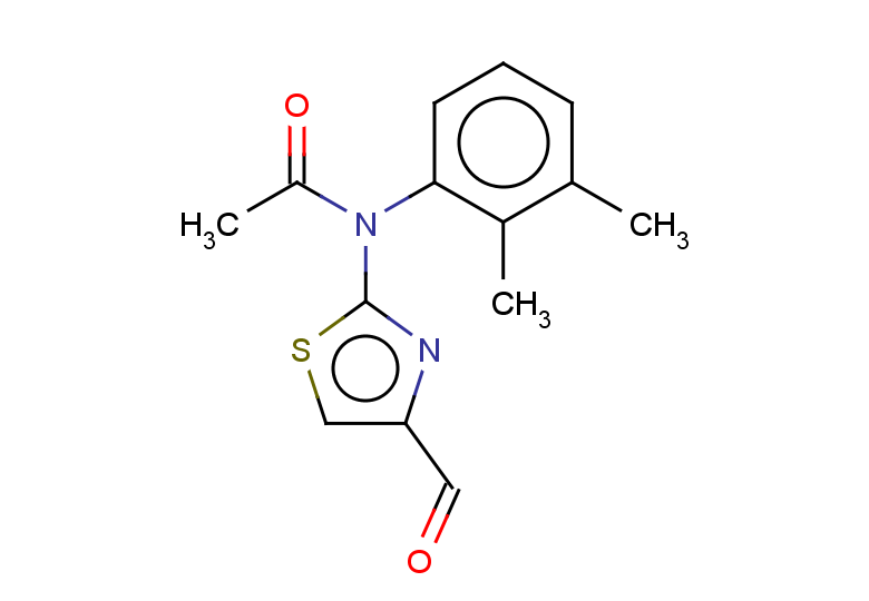 N-(2,3-dimethylphenyl)-N-(4-formyl-1,3-thiazol-2-yl)acetamide