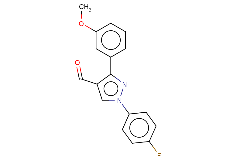 1-(4-fluorophenyl)-3-(3-methoxyphenyl)-1H-pyrazole-4-carbaldehyde