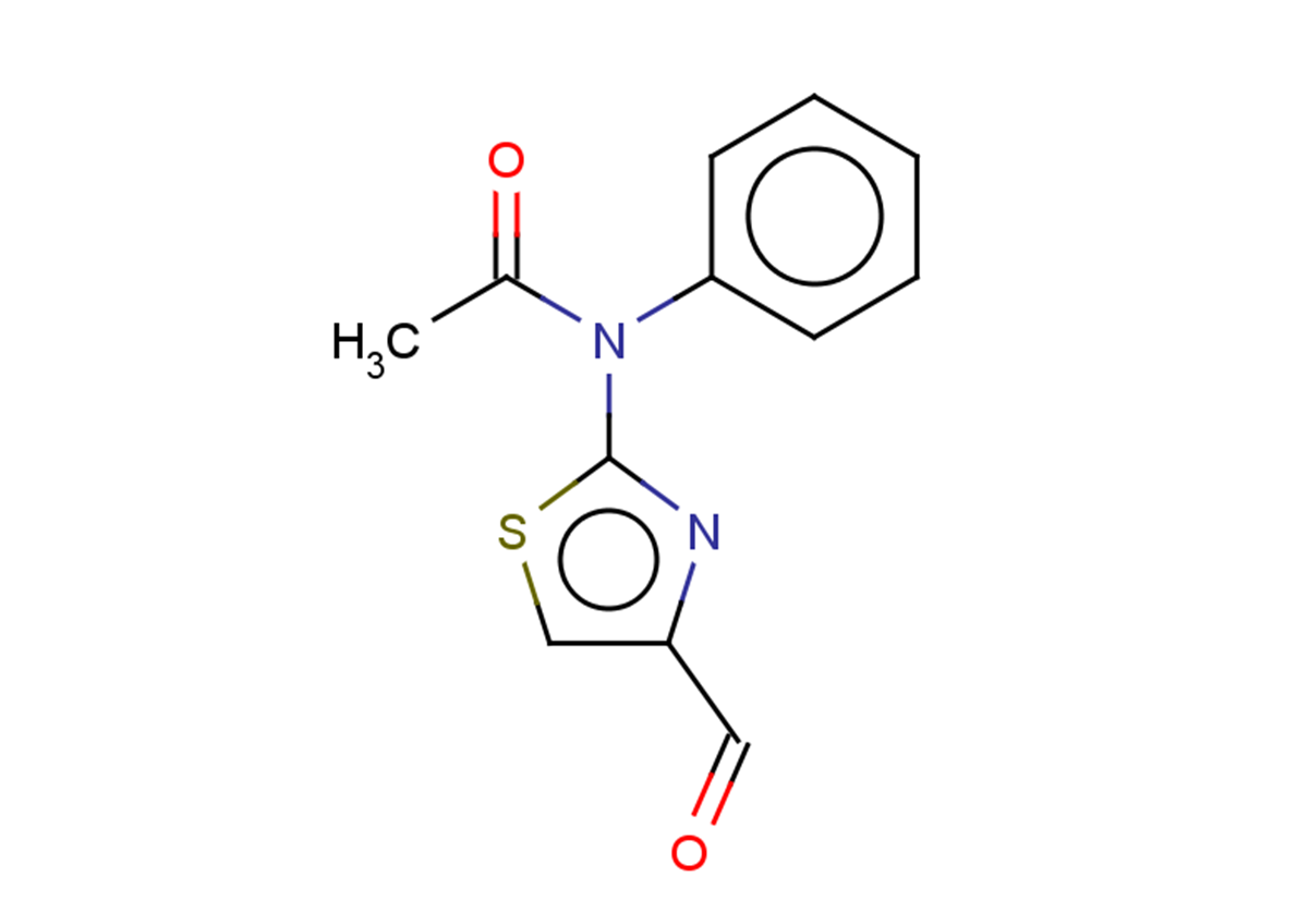 N-(4-formyl-1,3-thiazol-2-yl)-N-phenylacetamide